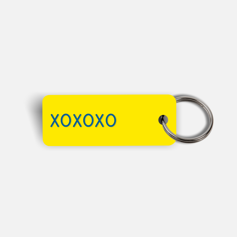 XOXOXO Keytag