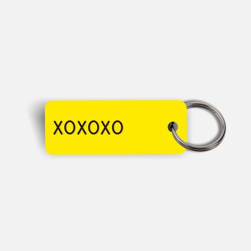 XOXOXO Keytag