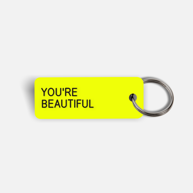 YOU'RE BEAUTIFUL Keytag