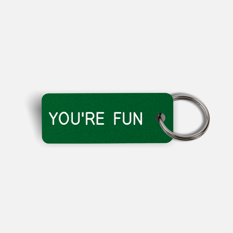 YOU'RE FUN Keytag