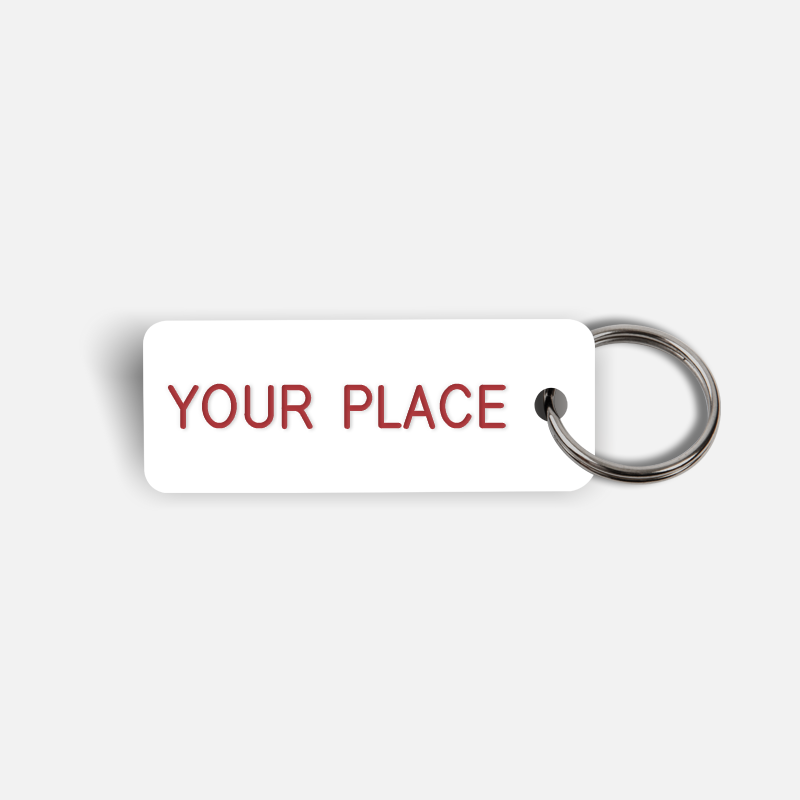 YOUR PLACE Keytag