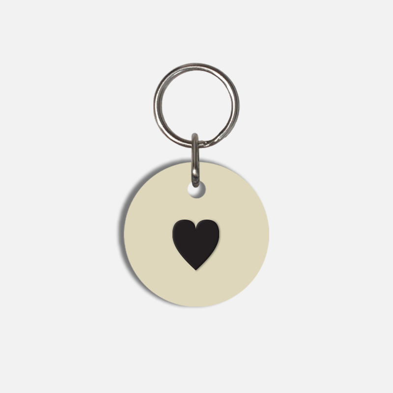 HEART Small Pet Tag