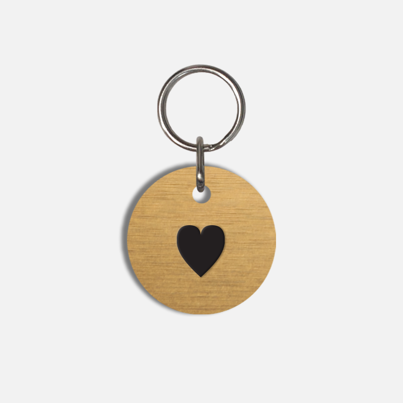 HEART Small Pet Tag