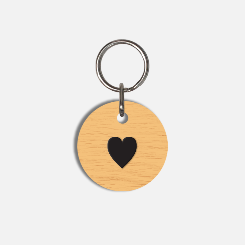 HEART Small Pet Tag