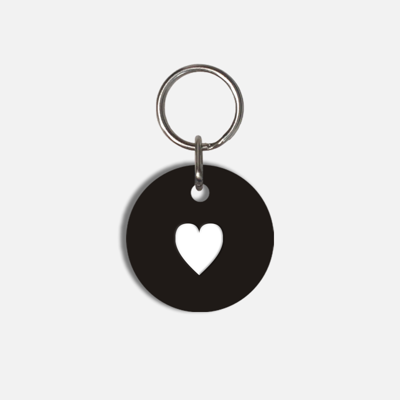 HEART Small Pet Tag