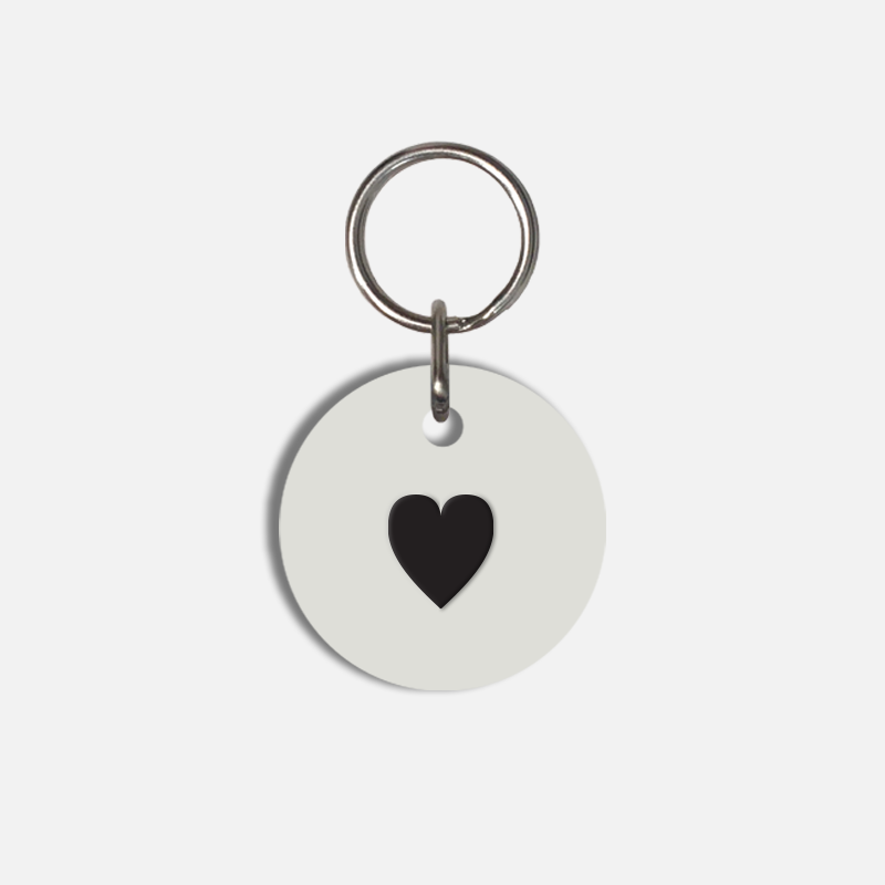 HEART Small Pet Tag