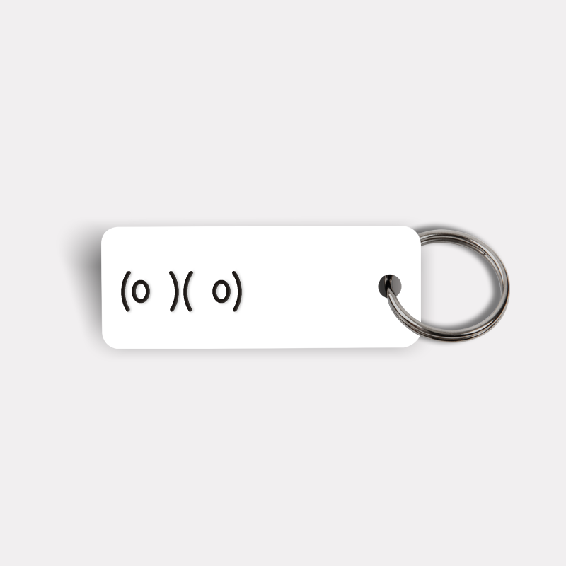 (o  )(  o) Keytag