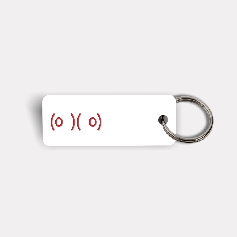 (o  )(  o) Keytag