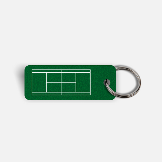 Tennis Court Keytag