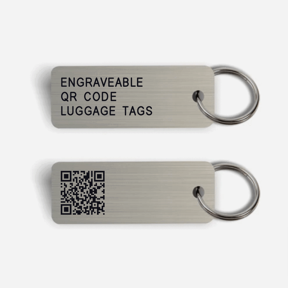 Customizable Tags for Keys Luggage Bags Pets and More