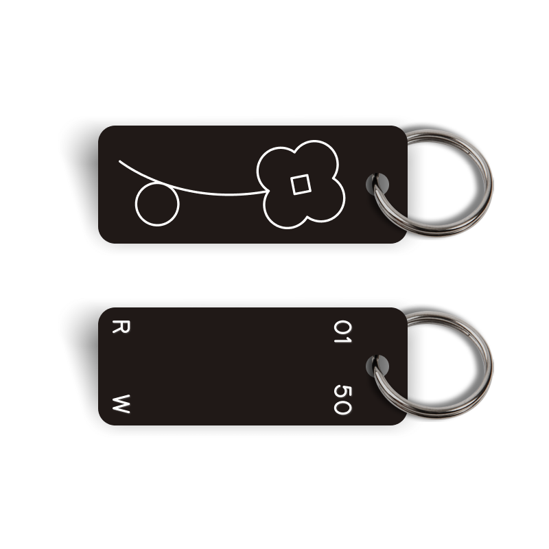 [Rose Wong] Garden Series – Flower 01 Keytag