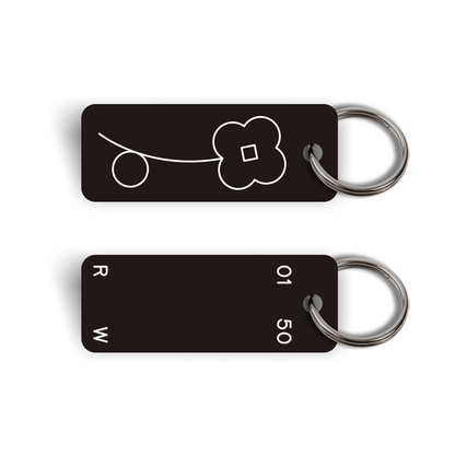 [Rose Wong] Garden Series – Flower 01 Keytag