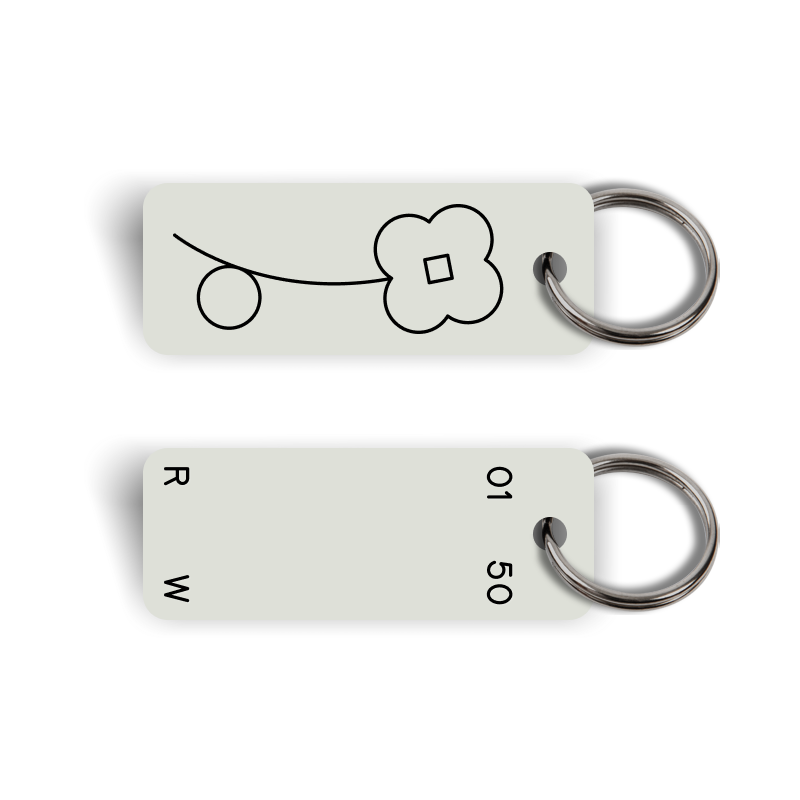 [Rose Wong] Garden Series – Flower 01 Keytag