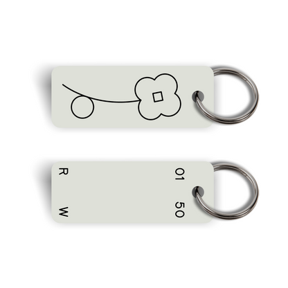 [Rose Wong] Garden Series – Flower 01 Keytag