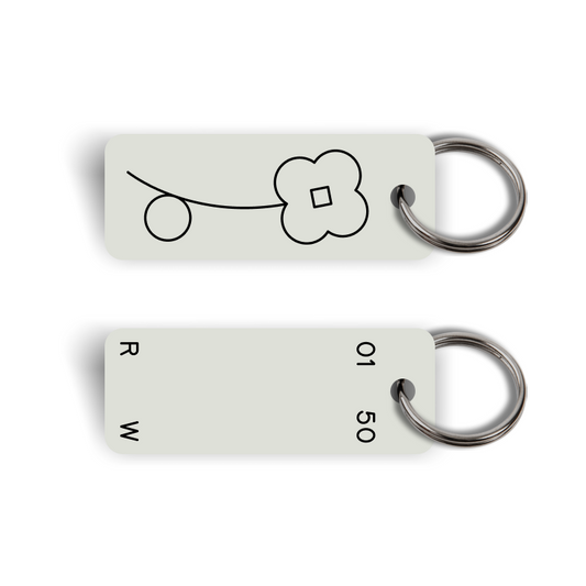 [Rose Wong] Garden Series – Flower 01 Keytag