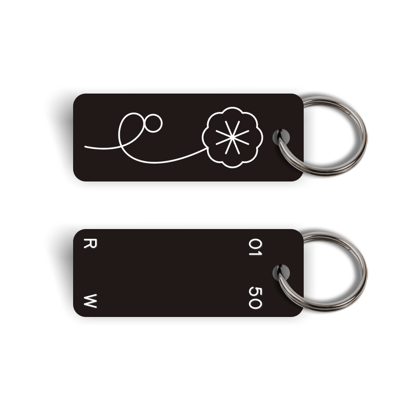 [Rose Wong] Garden Series – Flower 02 Keytag