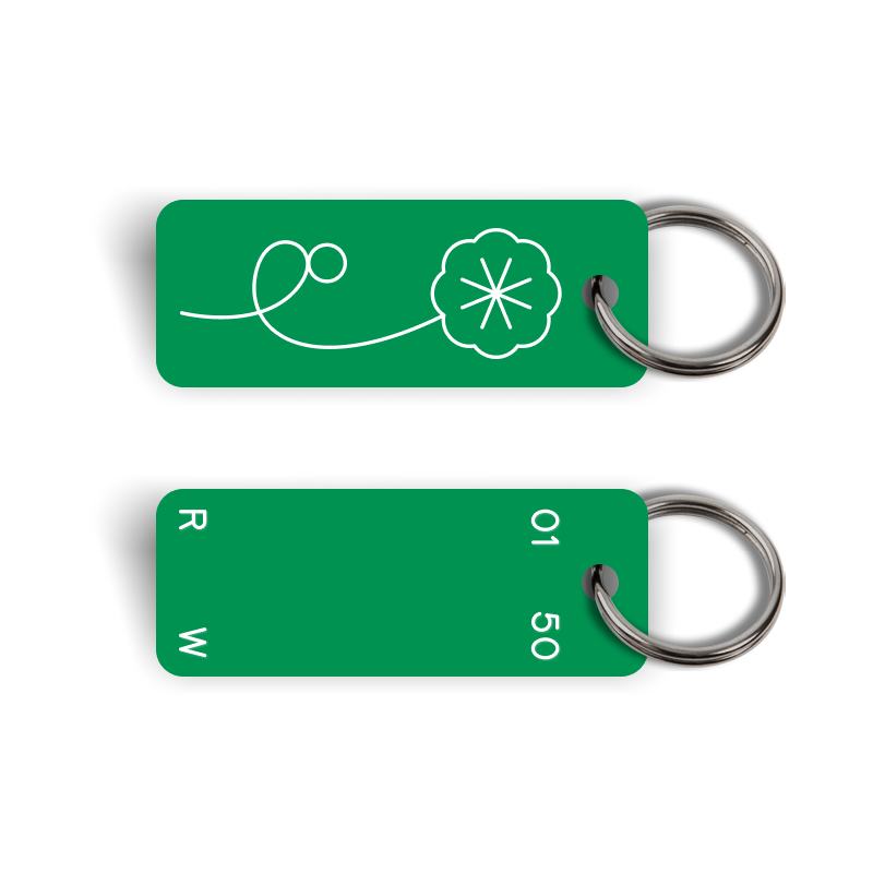 [Rose Wong] Garden Series – Flower 02 Keytag