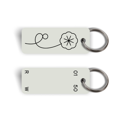 [Rose Wong] Garden Series – Flower 02 Keytag