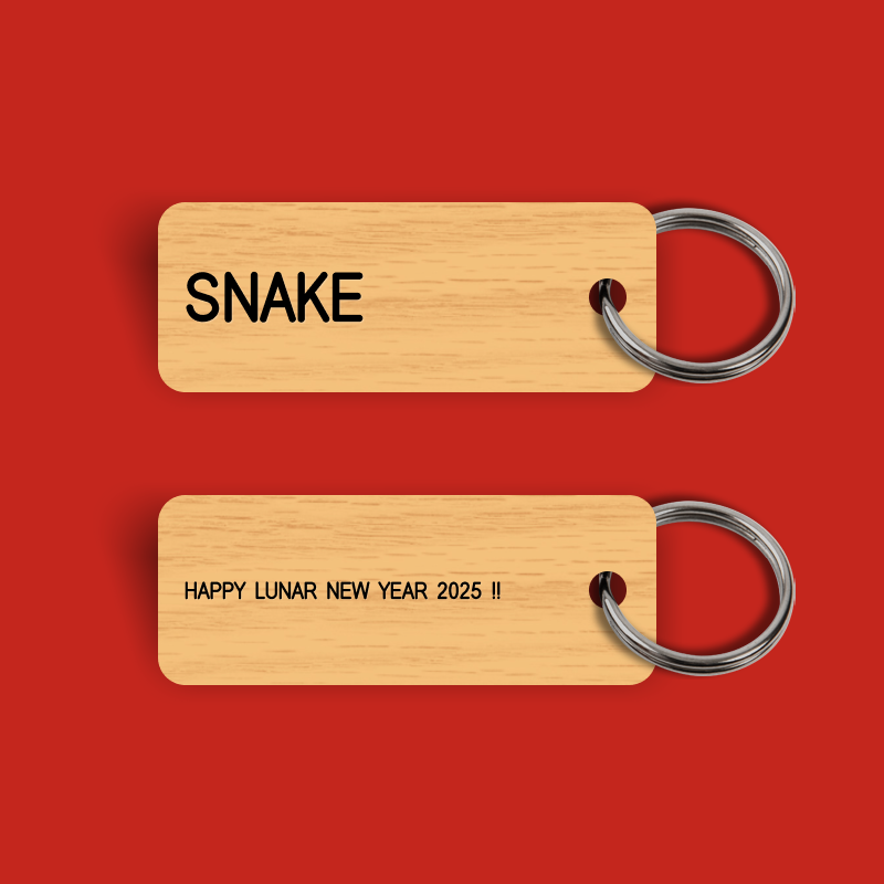 YEAR OF THE WOOD SNAKE Keytag (2025-01-29)