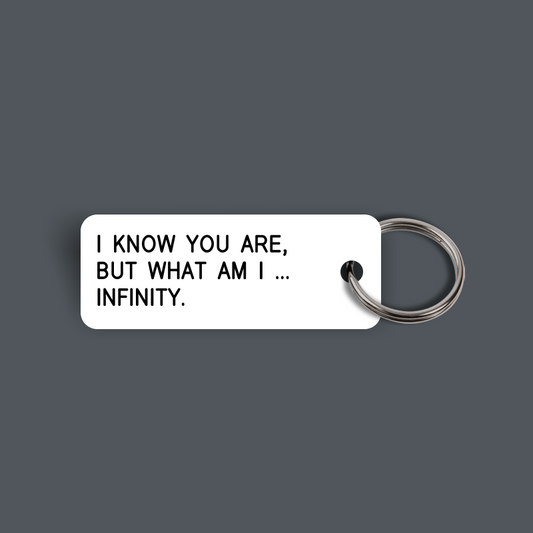 I KNOW YOU ARE, BUT WHAT AM I... INFINITY Keytag (2023-07-31)