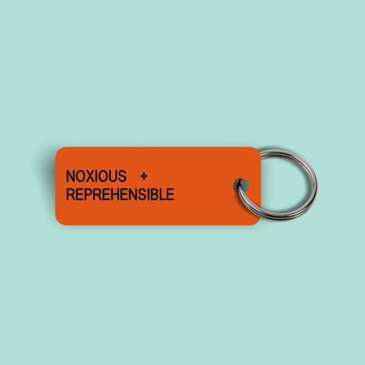 NOXIOUS + REPREHENSIBLE Keytag (2024-07-17)