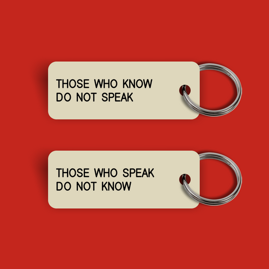 THOSE WHO KNOW... Keytag (2024-10-15)