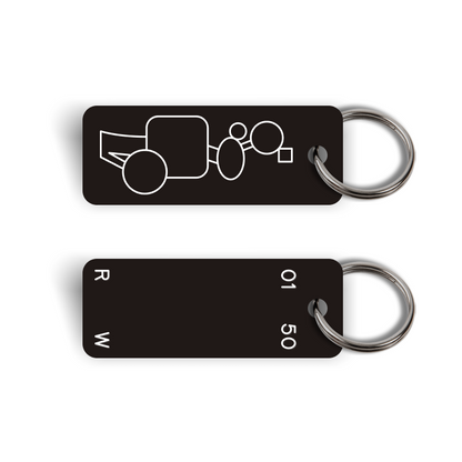 [Rose Wong] Garden Series – Tree 01 Keytag