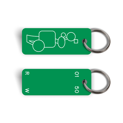 [Rose Wong] Garden Series – Tree 01 Keytag