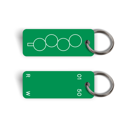 [Rose Wong] Garden Series – Tree 02 Keytag