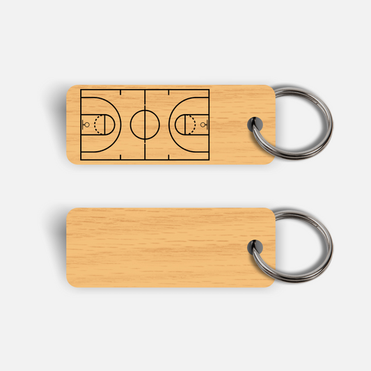 [CUSTOM] Basketball Court Keytag