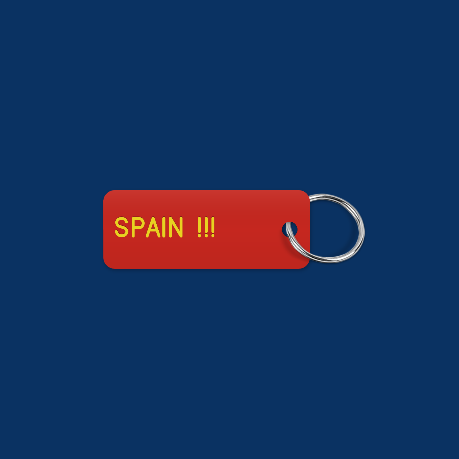 SPAIN !!! keytag mockup