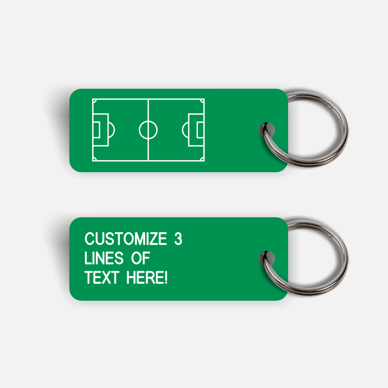 [CUSTOM] Soccer Field Keytag