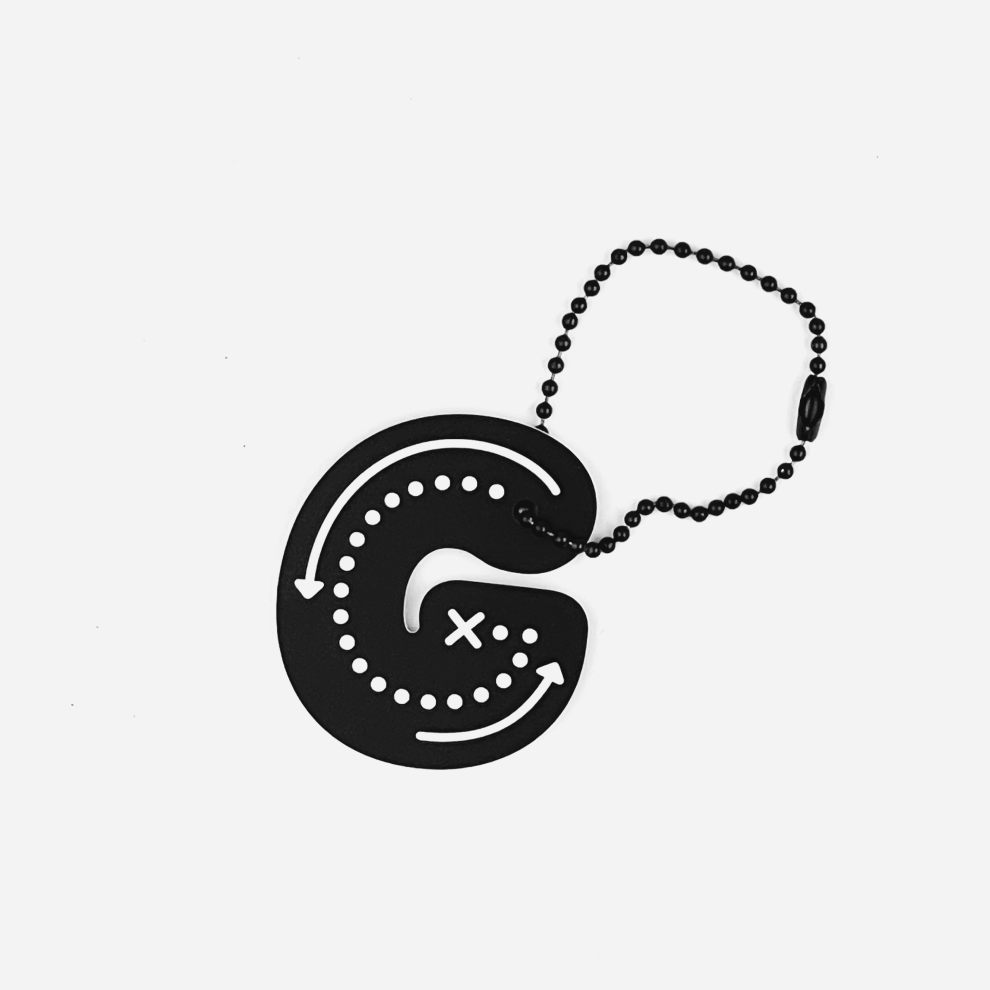 [Colophon] "G" Character Charm