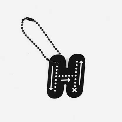 [Colophon] "H" Character Charm