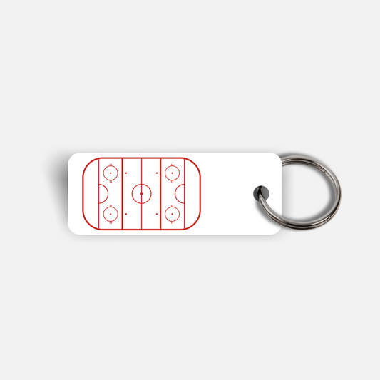 Hockey Rink Keytag