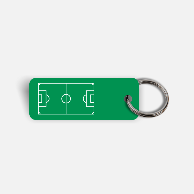 Soccer Field Keytag