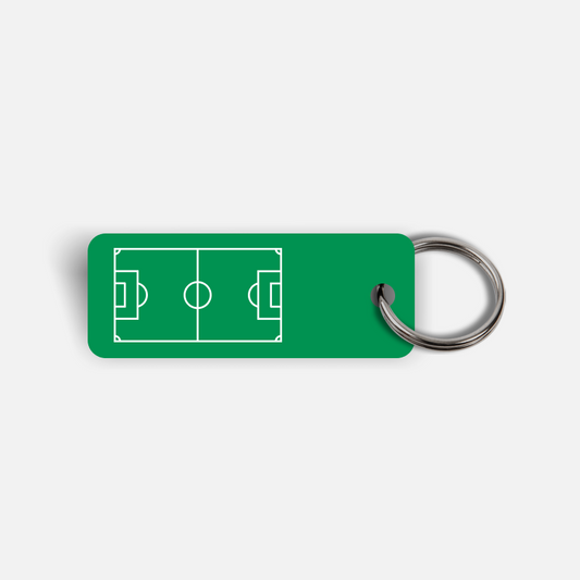 Soccer Field Keytag