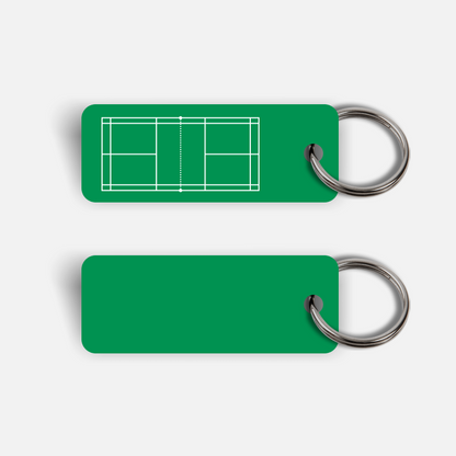 [CUSTOM] Badminton Court Keytag