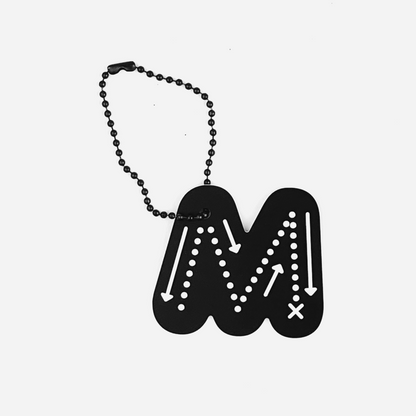 [Colophon] "M" Character Charm