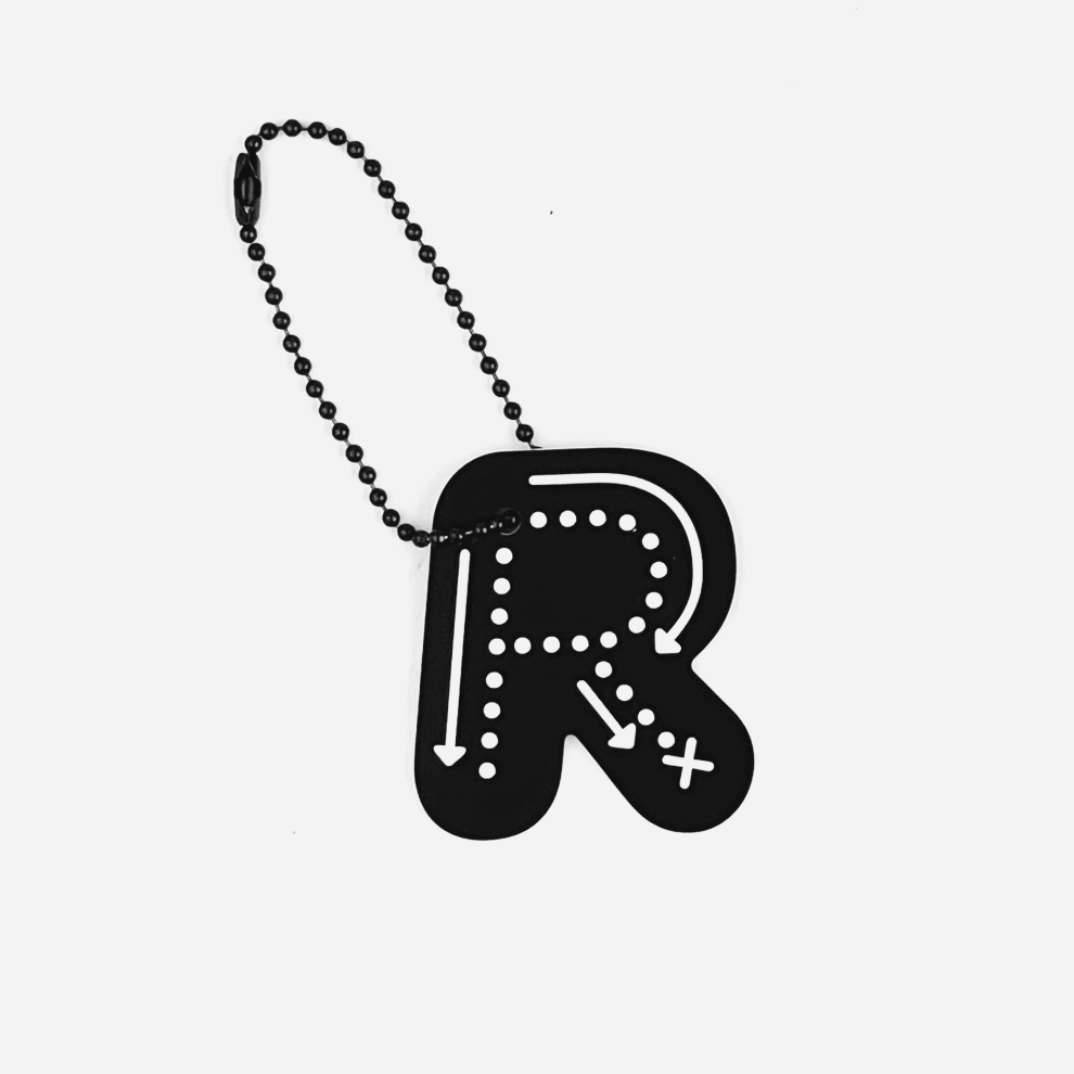 [Colophon] "R" Character Charm