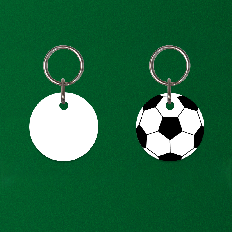 [CUSTOM] Soccer Ball Small Circle Tag