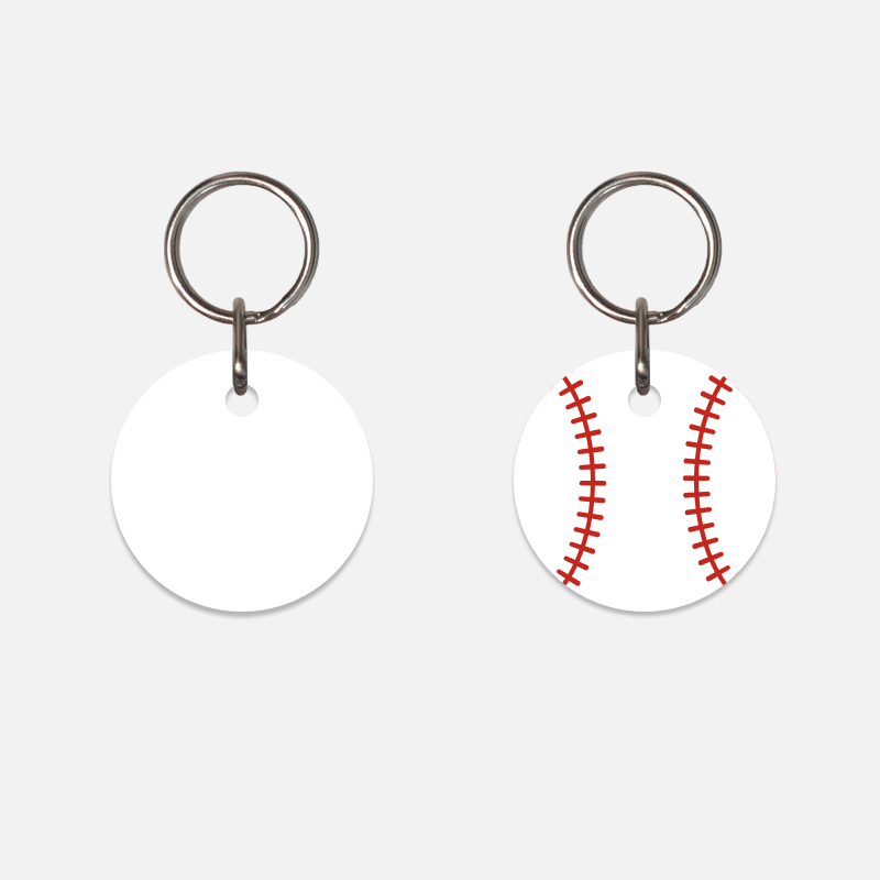 [CUSTOM] Baseball Small Pet Tag