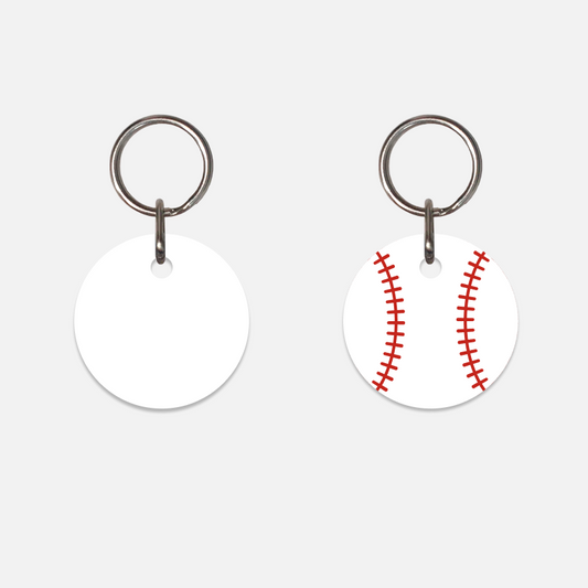 [CUSTOM] Baseball Small Pet Tag