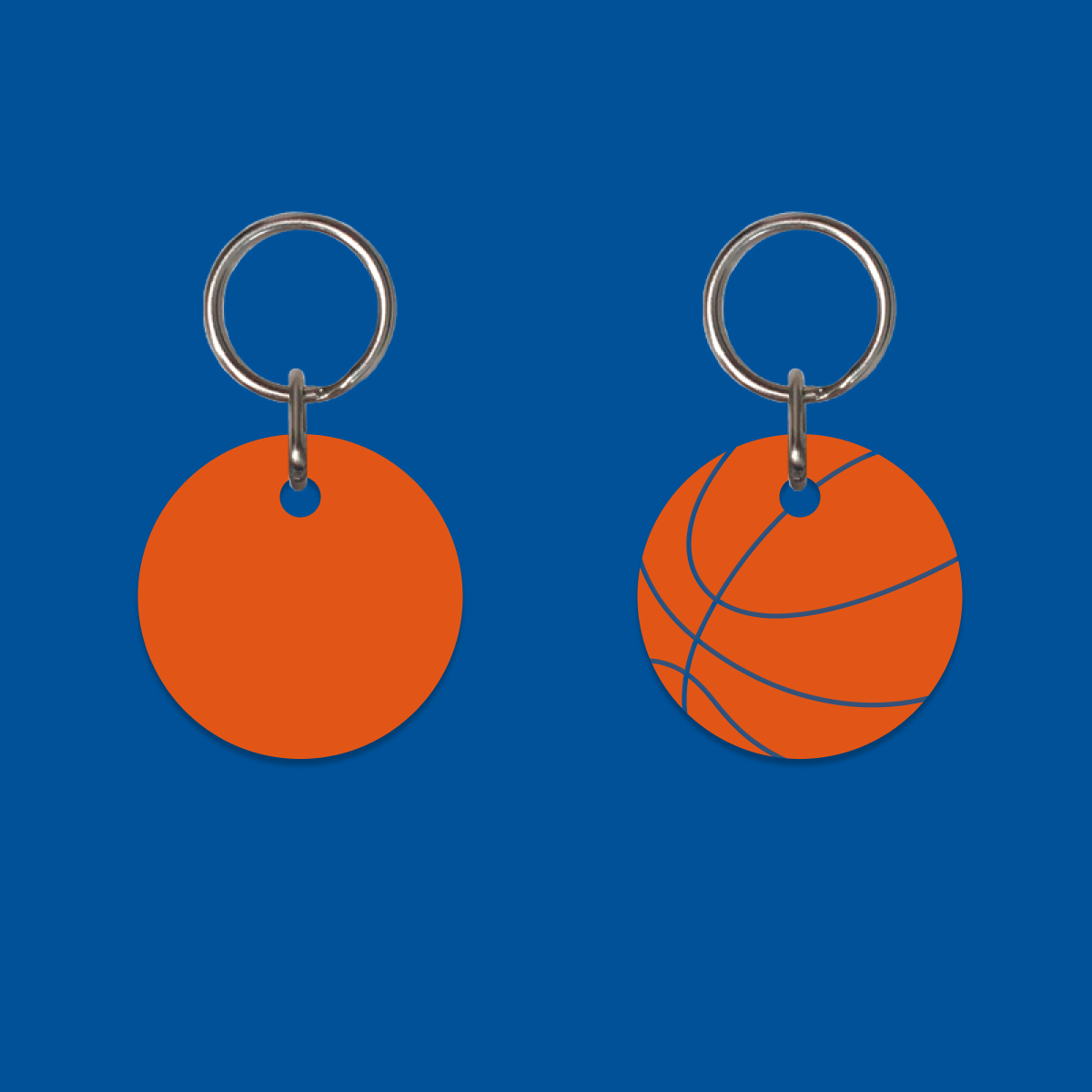 [CUSTOM] Basketball Small Pet Tag