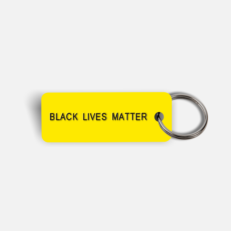 BLACK LIVES MATTER Keytag