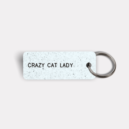 CRAZY CAT LADY Keytag