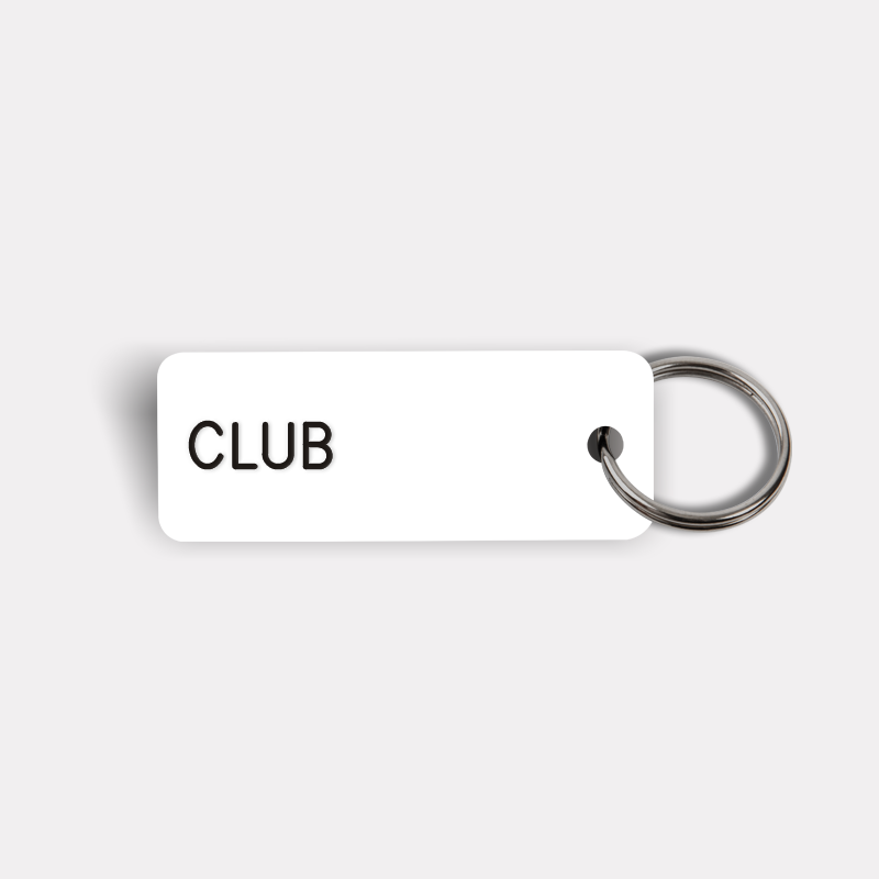 CLUB Keytag