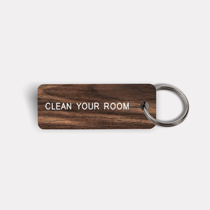 CLEAN YOUR ROOM Keytag