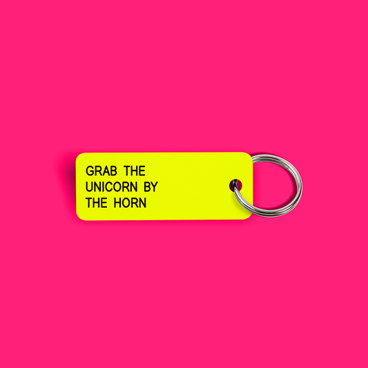GRAB THE UNICORN BY THE HORN Keytag (2023-04-02)
