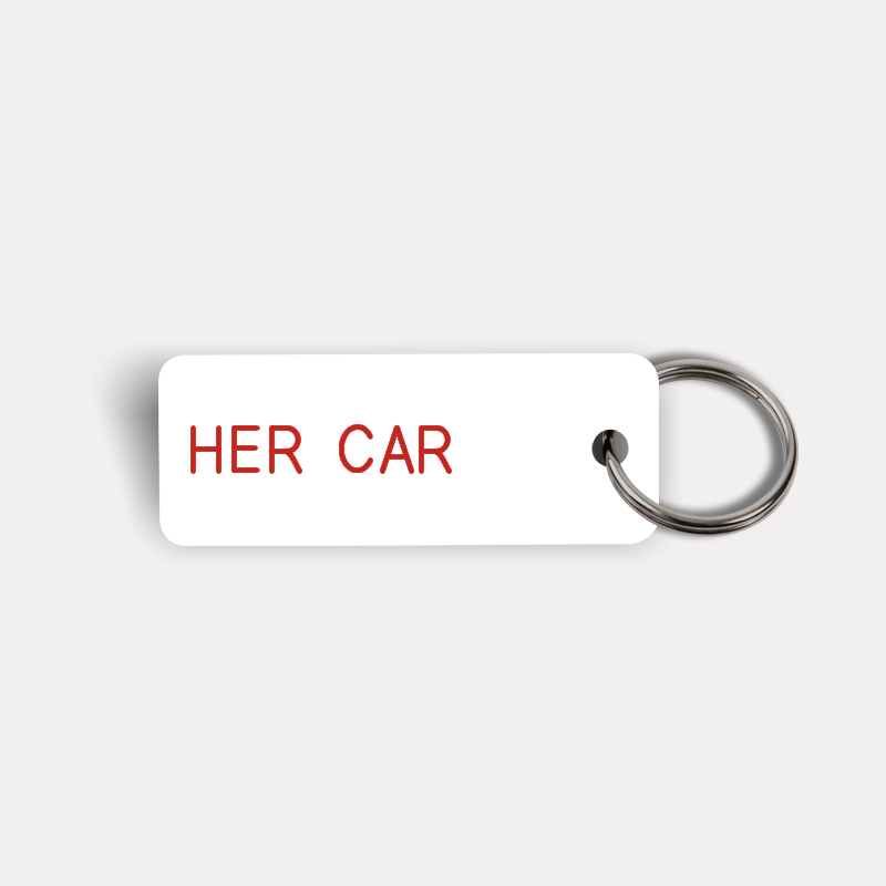HER CAR Keytag